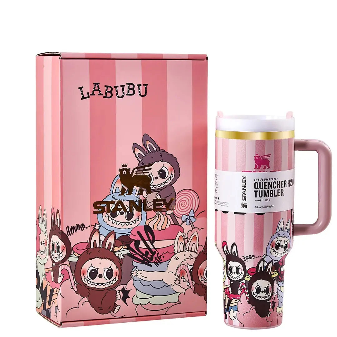Labubu x Stanley Tumbler 40oz, Authentic Limited Edition