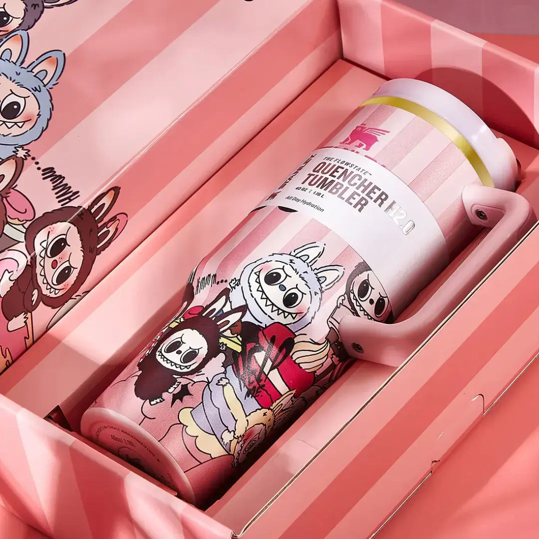 Labubu x Stanley Tumbler 40oz, Authentic Limited Edition