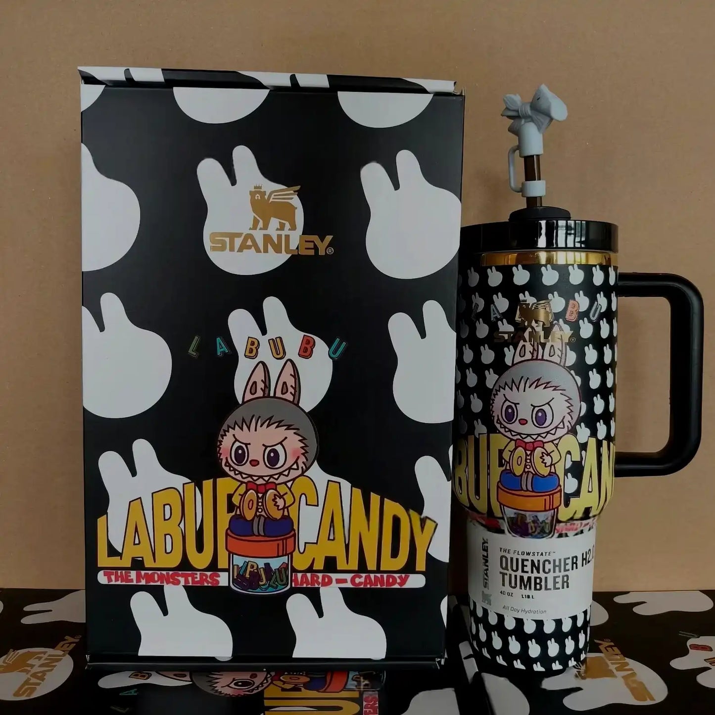 Labubu x Stanley Tumbler 40oz, Authentic Limited Edition