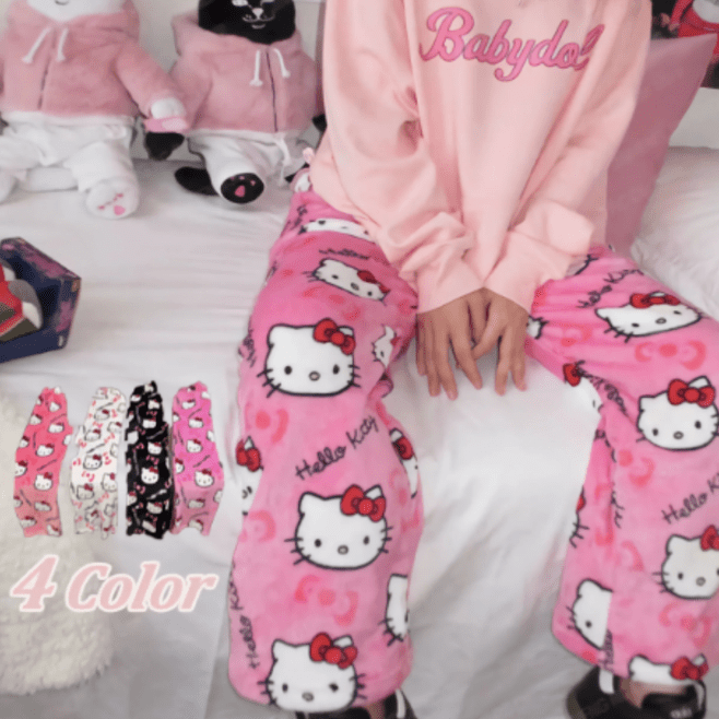 Hello Kitty Pajamas | High Quality Pajama Pants | 100% Cotton
