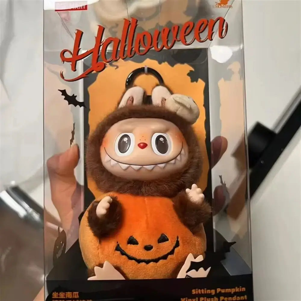 Halloween Labubu Plush in packaging