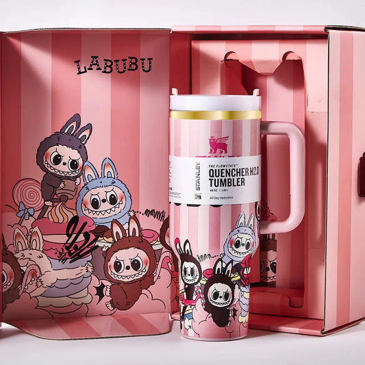 Labubu x Stanley Tumbler 40oz,  Authentic Limited Edition